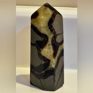 Gemmy Yellow Septarian Tower w/ Stunning Matrix 💛 DRAGON STONE 💛